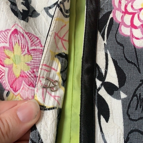 𝅺carole Little multi colored Embroidered Jacket - Picture 4 of 6